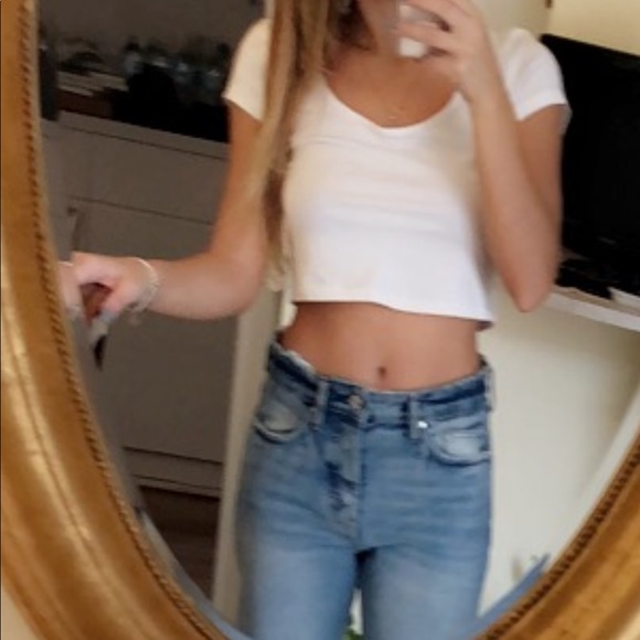 High Waist Zara Jeans - Picture 6 of 7